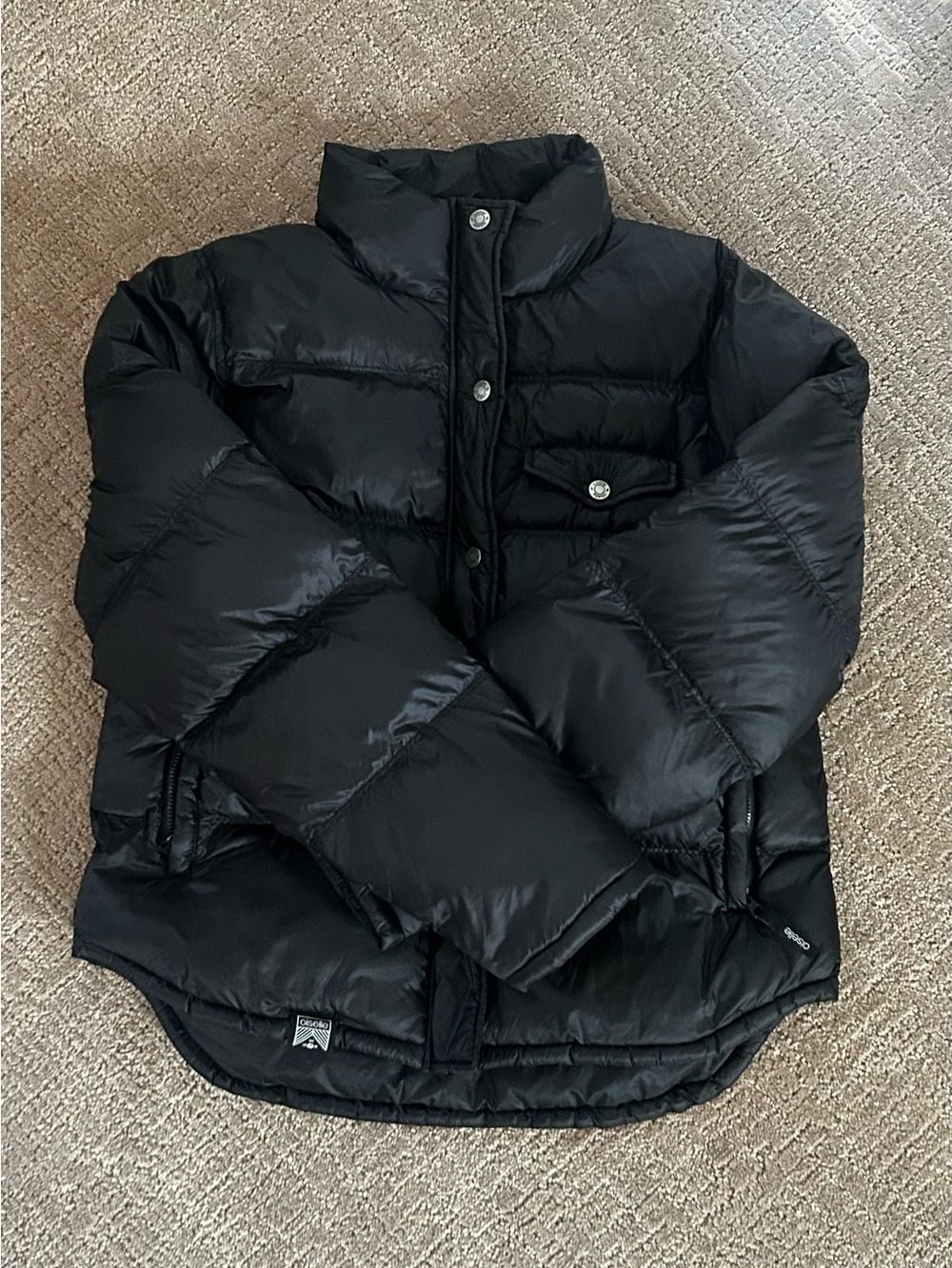 Trucker Style Down Puffer // Oiselle